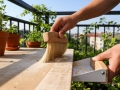 Table dustpan and brush